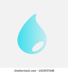 Water Icon. Rain Drop,  Liquid Symbol for Design and Websites, Presentation or Mobile Application. 