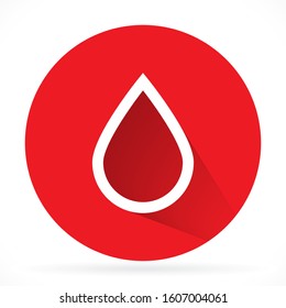 Water Icon. Rain Drop Vector Illustration, Aquatic Signage. Liquid Symbol for Design and Websites, Presentation or Mobile Application