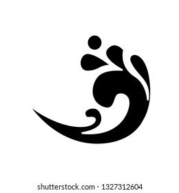 Water icon set