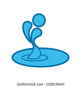Water icon set