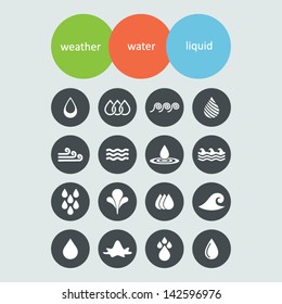 Water Icon Set