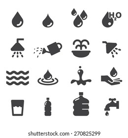 Water Icon Set