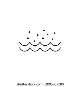 water icon. water set symbol vector elements for infographic web.