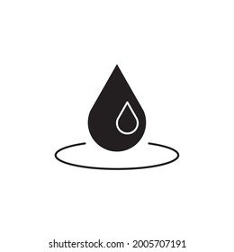 water icon. water set symbol vector elements for infographic web.