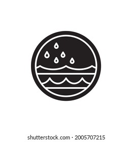 water icon. water set symbol vector elements for infographic web.