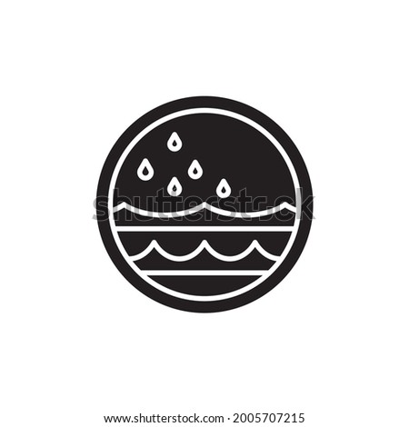 water icon. water set symbol vector elements for infographic web.