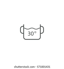 water icon. sign design