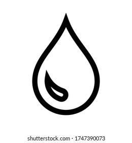 Symbol für das Wasserzeichen auf weißem Hintergrund