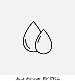 water icon template design