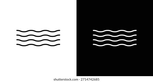 Icono del agua. Iconos de web lineal delgado
