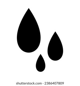 
Wassersymbol Vektor Art, Icon, geeignet für Poster und Logo.
