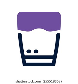 water icon. vector dual tone icon for your website, mobile, presentation, and logo design.