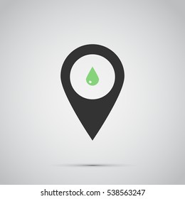 water icon. vector illustration