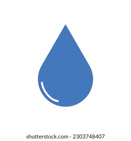 diseño del logotipo de la ilustración del vector de icono de agua