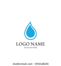 water icon vector illustration template design