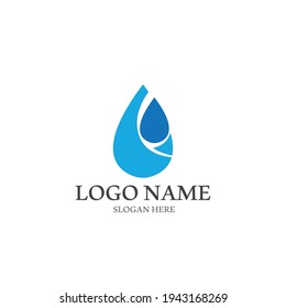 water icon vector illustration template design