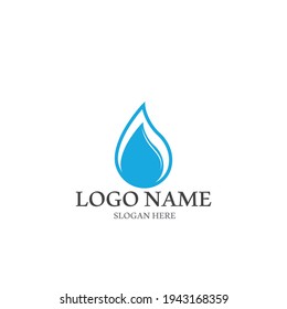 water icon vector illustration template design