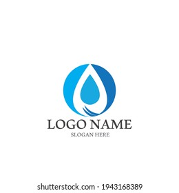 water icon vector illustration template design