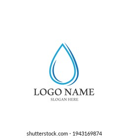 water icon vector illustration template design