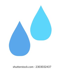 water icon vector. isolated on white 