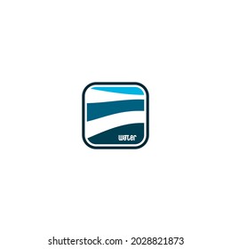 water icon vector on white background