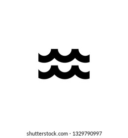 water icon vector. water sign on white background. water icon for web and app