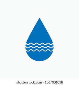 
Water Icon - Vector, Sign and Symbol for Design, Presentation, Website or Apps Elements. 