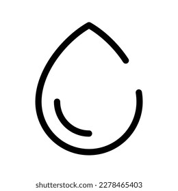 Ilustración de diseño de símbolo de vector de icono de agua