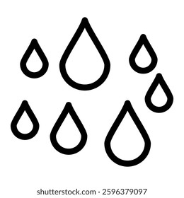 Water icon vector for your needs