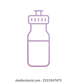 ícone de água com fundo branco vetor ilustração stock