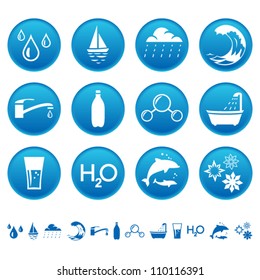 Water icons