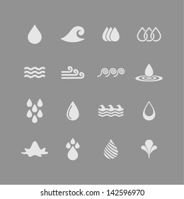 Water icons for app