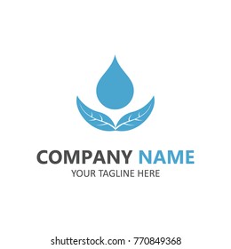 Water icons logo element vector design emblem illustration