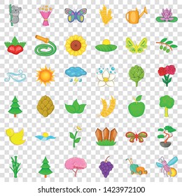 Water icons set. Cartoon style of 36 water vector icons for web for any design