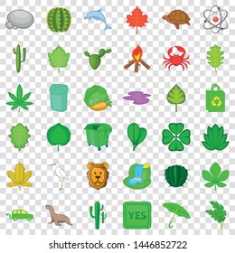 Water icons set. Cartoon style of 36 water vector icons for web for any design
