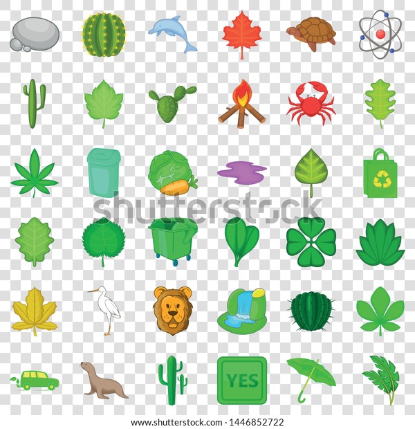 Water icons set. Cartoon style of 36 water vector\
icons for web for any\
design