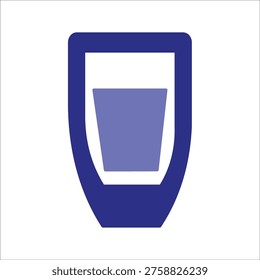 water icons simple colred vector