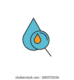 water icons symbol vector elements for infographic web