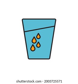 water icons symbol vector elements for infographic web