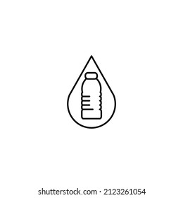 water icons symbol vector elements for infographic web