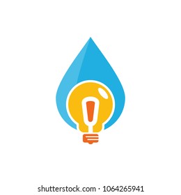 Water Idea Logo Icon Design