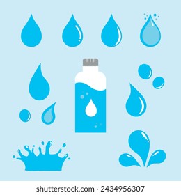 It's a water illustration design.