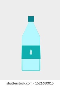 Water, illustration, vector on white background.
