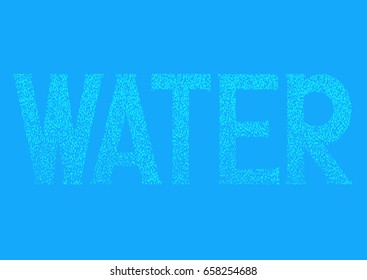 water inscription