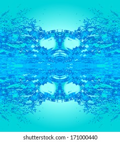 Water Inspired Seamless Pattern