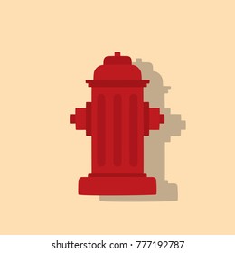 Water intake icon, vector illustration design. Firefighter collection.