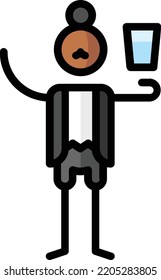 ilustración de material de elemento de diseño aislado en agua. Vector de fondo blanco