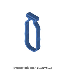 Water isometric left top view 3D icon