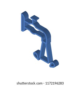 Water isometric left top view 3D icon