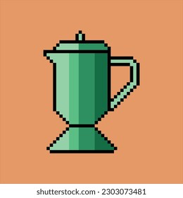 water jar icon pixel design illustration 